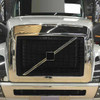 Stainless Steel Bug Shield With Grille Trim For Volvo VNL Gen II