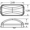 Back Of Sleeper Red LED Marker Light - WWS-85101-3473, TL-15039R For Western Star 5700XE