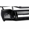 Midnight Black Steel Front Bumper, 7 Gauge W/ Grille Guard For Ram 2500/3500 2019-2020