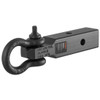D-Ring Shackle Mount For Trailer Hitches W/ 2 X 2 Inch Receiver Tube - Rated 13,000 Lbs. Straight-Line Pull