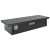 70 X 13.5 X 20 Inch Smooth Black Aluminum Low Profile Tool Box W/ Black Base, Gladiator Lid
