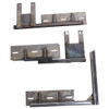 Peterbilt & Kenworth Single Radius Fender Bracket Set For Models W/ Low Air Leaf & AG400L Suspensions, By CSM