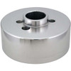 Polished Aluminum Steering Wheel Hub Adapter W/ 5 Hole Bolt Pattern For Steering Creation Wheel