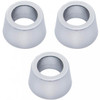 Chrome Round Turn Signal Covers - Pack Of 3 For Peterbilt 359