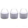 Chrome AC Slider Knobs - 3 Pack
