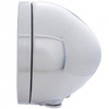 Stainless Steel Bullet Classic Headlight W/ H6024 Bulb, Incandescent Amber Turn Signal Light