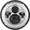 Haizer 7 Inch Round Chrome Halogen Projector Headlight W/ H4 Plug