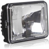 Maxxima 4 X 6 Inch High Beam Headlight, 3 Pin H4 6 Pin Lead Connector