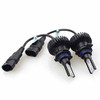 H11 Platinum 6000 Lumens LED Headlight Bulbs, By Haizer
