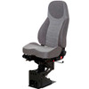 National Corsair Standard Base High Back Air Seat With No Armrests - Gray Ultra-Leather National Corsair Standard Base High Back Air Seat With No Armrests - Gray Ultra-Leather