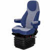 Orient Blue & Waterfall Gray 2 Tone Mordura Cloth Corsair Air High Back Seat Standard Base W/ Air Lumbar Support, Arm Rests, Heat, Bellows, & W/O Back Cycler Orient Blue & Waterfall Gray 2 Tone Mordura Cloth Corsair Air High Back Seat Standard Base W/ Air Lumbar Support, Arm Rests, Heat, Bellows, & W/O Back Cycler