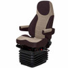 Chocolate Brown & Light Tan 2 Tone Mordura Cloth Corsair Air High Back Seat Standard Base W/ Air Lumbar Support, Arm Rests, Heat, Bellows, & W/O Back Cycler Chocolate Brown & Light Tan 2 Tone Mordura Cloth Corsair Air High Back Seat Standard Base W/ Air Lumbar Support, Arm Rests, Heat, Bellows, & W/O Back Cycler