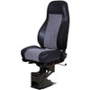 Black & Medium Gray 2 Tone Mordura Cloth Engsign Air High Back Driver Seat Standard Base W/ Bellows, & W/O Arm Rests & Back Cycler Black & Medium Gray 2 Tone Mordura Cloth Engsign Air High Back Driver Seat Standard Base W/ Bellows, & W/O Arm Rests & Back Cycler