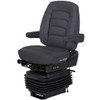 Bostrom Black Ultra-Leather Wide Ride +Serta HiPro Suspension Mid Back Seat W/ Armrests Bostrom Black Ultra-Leather Wide Ride +Serta HiPro Suspension Mid Back Seat W/ Armrests