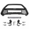 Go Rhino RC4 Light Ready Bull Bar and Skid Plate with 20 Inch SR LED Light For Ford F - 150