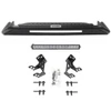 Go Rhino RC3 LR Skid Plate W/ LED Light Mount & Center Step For Nissan Titan XD
