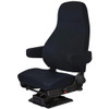 National Esign Gray Cloth High Back Truck Seat Low Base With Dual Armrests National Esign Gray Cloth High Back Truck Seat Low Base With Dual Armrests