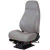 National Captain Lo Low Base High Back Air Suspension Seat - Opal Gray Vinyl