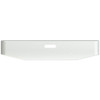 14 Inch Chrome Standard Rolled End Bumper, 7 Gauge W/Tow For Freightliner Classic, FLC120, Cabover 1984-1999