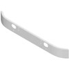 Valley Chrome Texas Square Rolled End Bumper 18 Inch W/ Mounting & Tow/Hitch Holes For International