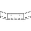 VC 20 Inch Chrome Bumper W/ Boxed Ends, Mounting, External Bolt On Tow Hitch & 9 Oval Light Holes For Kenworth T800