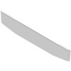 22 Inch Chrome Tapered Boxed End Bumper, 10 Gauge W/ USX Blind Mount Plates For Freightliner, Peterbilt & Western Star