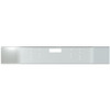 12 Inch Chrome Break Back Bumper, 7 Gauge W/ Center Tow Hole For Mack CV713 Granite 2003-2007