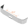 18 Inch Chrome Steel SFA Bumper W/ Tow For Peterbilt 330