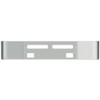 Chrome 10 GA Steel 16 Inch Bumper W/ Hook & Fog Holes For Volvo VNL Gen I W/ Set Back Axle