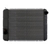 BESTfit Plastic Aluminum 2 Row Radiator With Oil Cooler For Ford F650-750, International 4100-4400 DuraStar