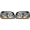 Projection Headlight With Dual Function LED Light Bar For Freightliner Century