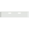 20 Inch Chrome Texas Rolled End Bumper, 10 Gauge For Peterbilt 352, 359
