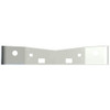 Valley Chrome 16 Inch Chrome Wrap Around Bumper For Peterbilt 579 SBA