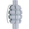 Chrome Grenade Air Valve Tractor Or Trailer Knob Chrome Grenade Air Valve Tractor Or Trailer Knob