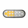 12 Diode Oval Dual Revolution Marker To Auxiliary LED Light
