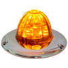 Legendary 3-1/2 Glass Watermelon Amber-Amber 3 Wire Dual Function Chrome Flat Bezel LED Lights Legendary 3-1/2 Glass Watermelon Amber-Amber 3 Wire Dual Function Chrome Flat Bezel LED Lights