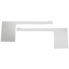 Peterbilt 379 & 378 5 Inch Stainless Steel Drop Cab Cowl Panels By CSM