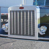 Stainless Steel Front Grille Insert W/ Oval Punch Outs