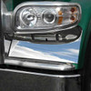 Peterbilt 389 Fender Guards - Stainless Steel