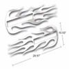 Stainless Steel Hood Emblem Accent Flame For Kenworth