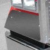 Kenworth W900L Under Headlight Fender Guards - Stainless Steel