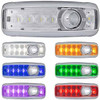 Chrome Plated Over Door LED Light W/ Six Color Dual Function For Kenworth T680, T880 & W990