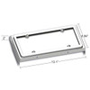 Stainless Steel Single License Plate Holder For Freightliner Cascadia 113, 125