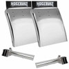 Hogebuilt 30 Inch Quarter Fenders W/ Mounting Brackets For Freightliner W/ Airliner Suspension