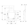 1/2 Inch Forged D-Ring W/ 1 Hole Mounting Bracket 1/2 Inch Forged D-Ring W/ 1 Hole Mounting Bracket