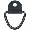 Zinc Plated Forged Rope Ring W/ 1 Hole Integral Mounting Bracket Zinc Plated Forged Rope Ring W/ 1 Hole Integral Mounting Bracket