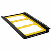 Yellow Carbon Steel 3 Rung Retractable Truck Step