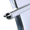 Stainless Steel Quarter Fender Set W/ Tube Bracket, Internal Mounting System, 24 x 24 Inch