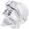 Chrome Skull Biker Thread-On Shift Knob With 1/2 Inch-13 Thread