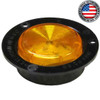 2.5 Inch Amber LED 163 Clearance & Marker Light W/ Flange